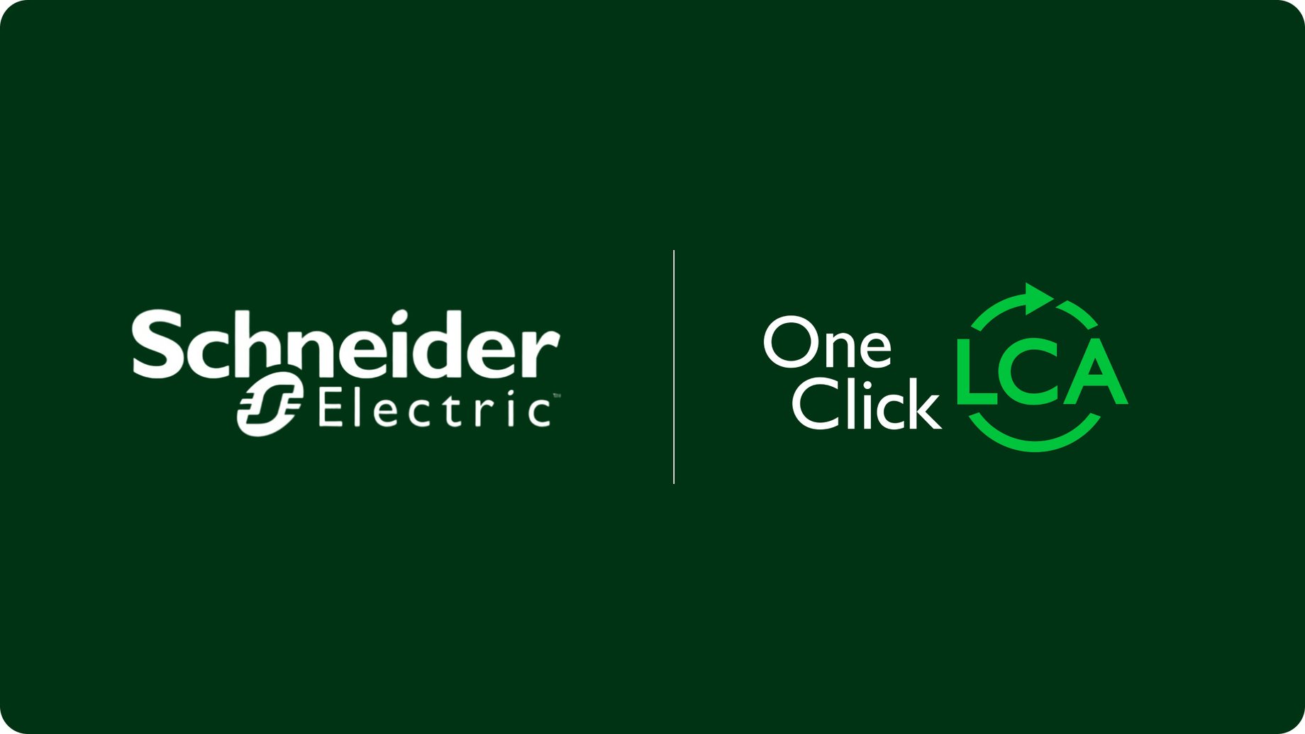 Schneider Electric and One Click LCA