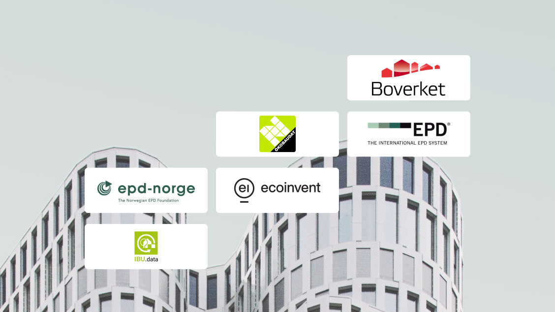 Get the data you need for your Nordic building LCA projects