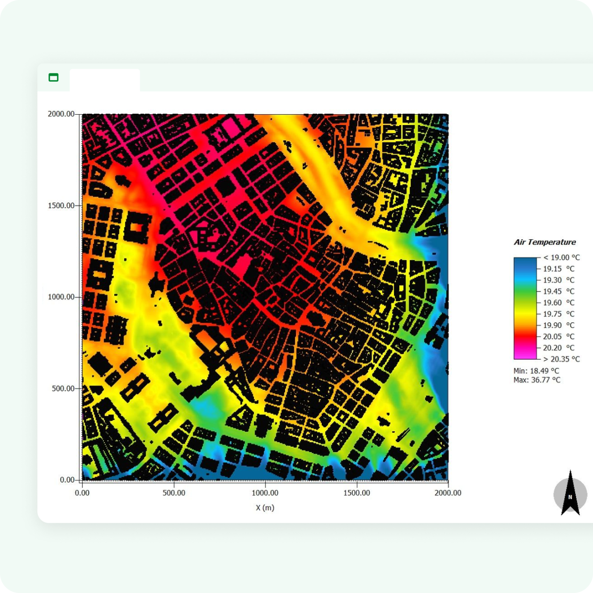 ENVI-met square