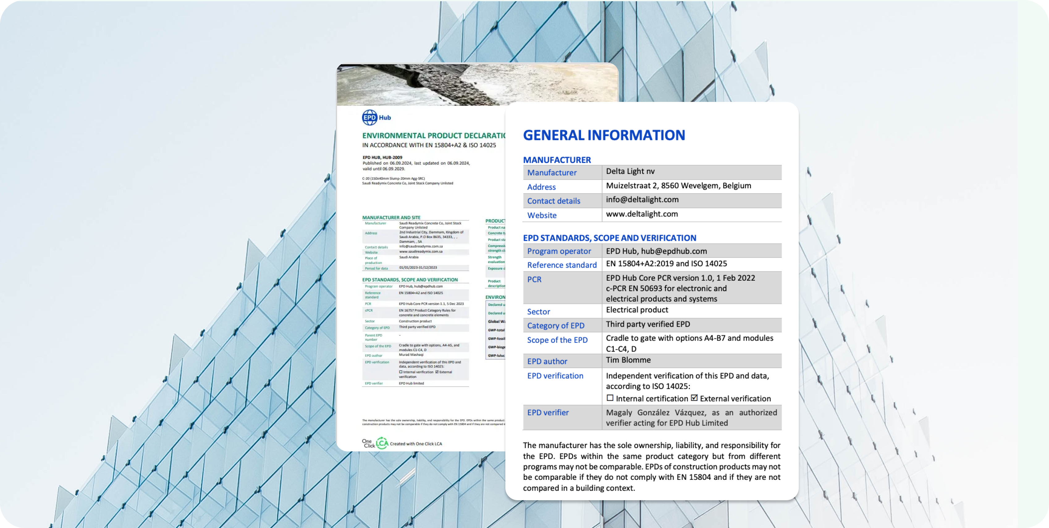 How to make an Environmental Product Declaration (EPD)