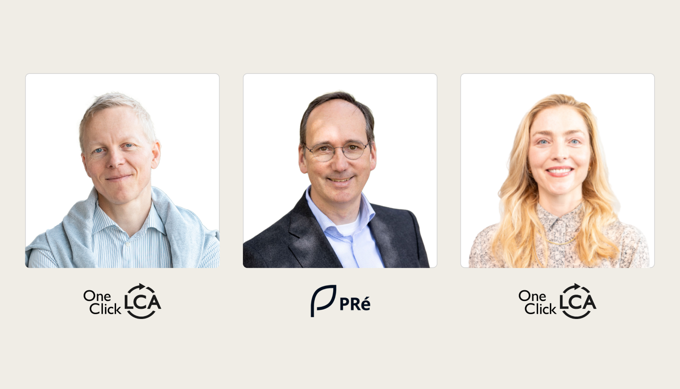 SimaPro & PRé are now part of One Click LCA