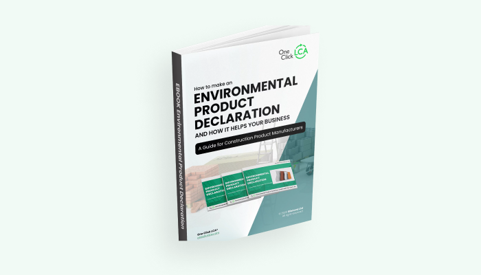 How to make an Environmental Product Declaration (EPD)