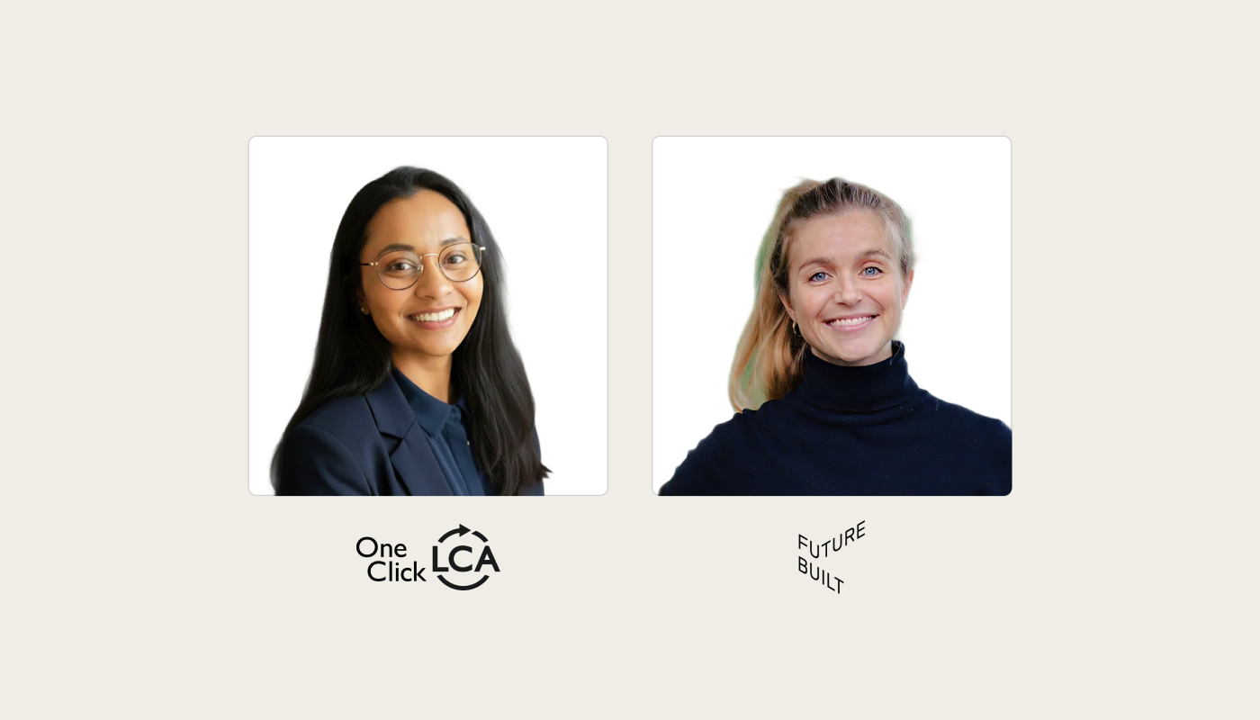 Lanseringswebinar: One Click LCA og FutureBuilt – strukturert og skalerbar utslippsdokumentasjon