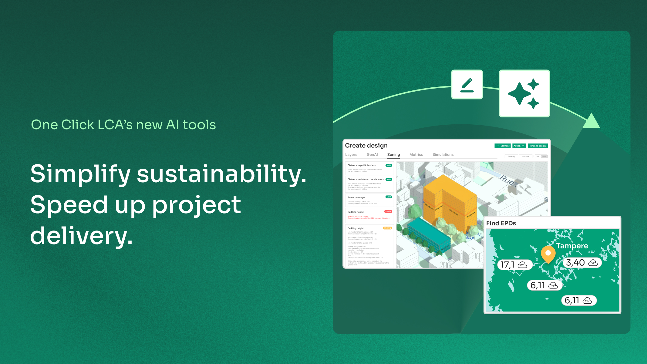 One Click LCA's new AI tools cut data prep to minutes