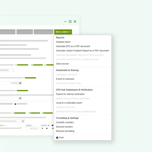 epd-concrete-free-export-option-highligt-image